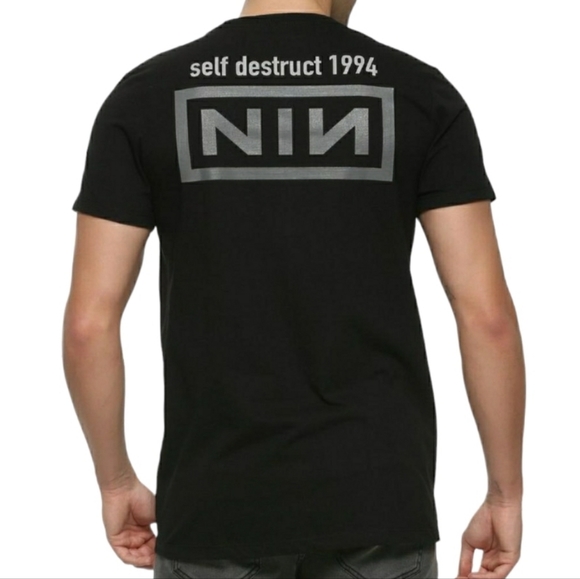 Nine Inch Nails Self Destruct 1994 Shirt - Picture 3 of 5